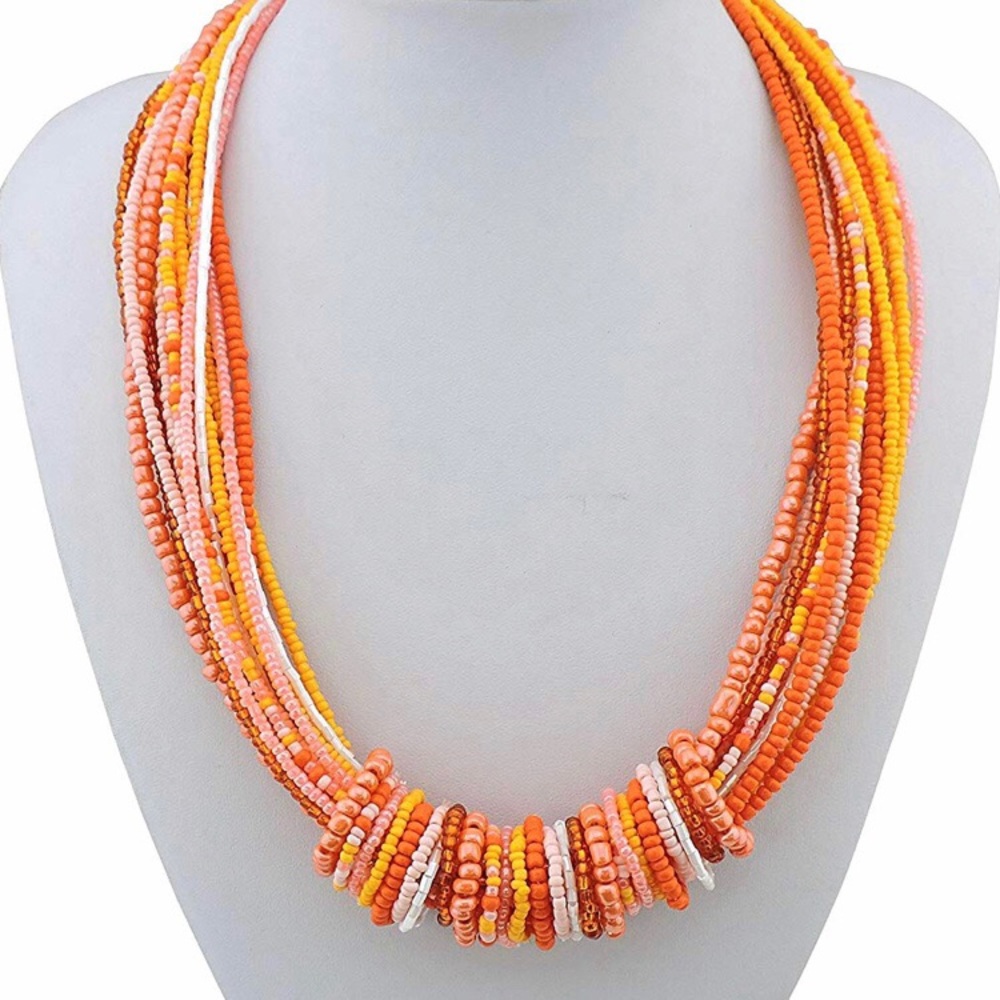 NEW Handmade beaded necklace